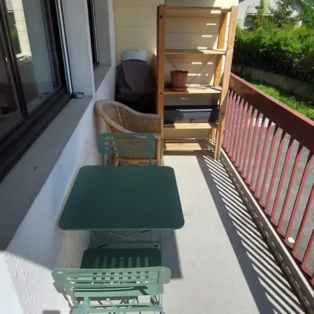 Appartement Au Calme Avec Balcon Proche Geneve Gaillard Buitenkant foto
